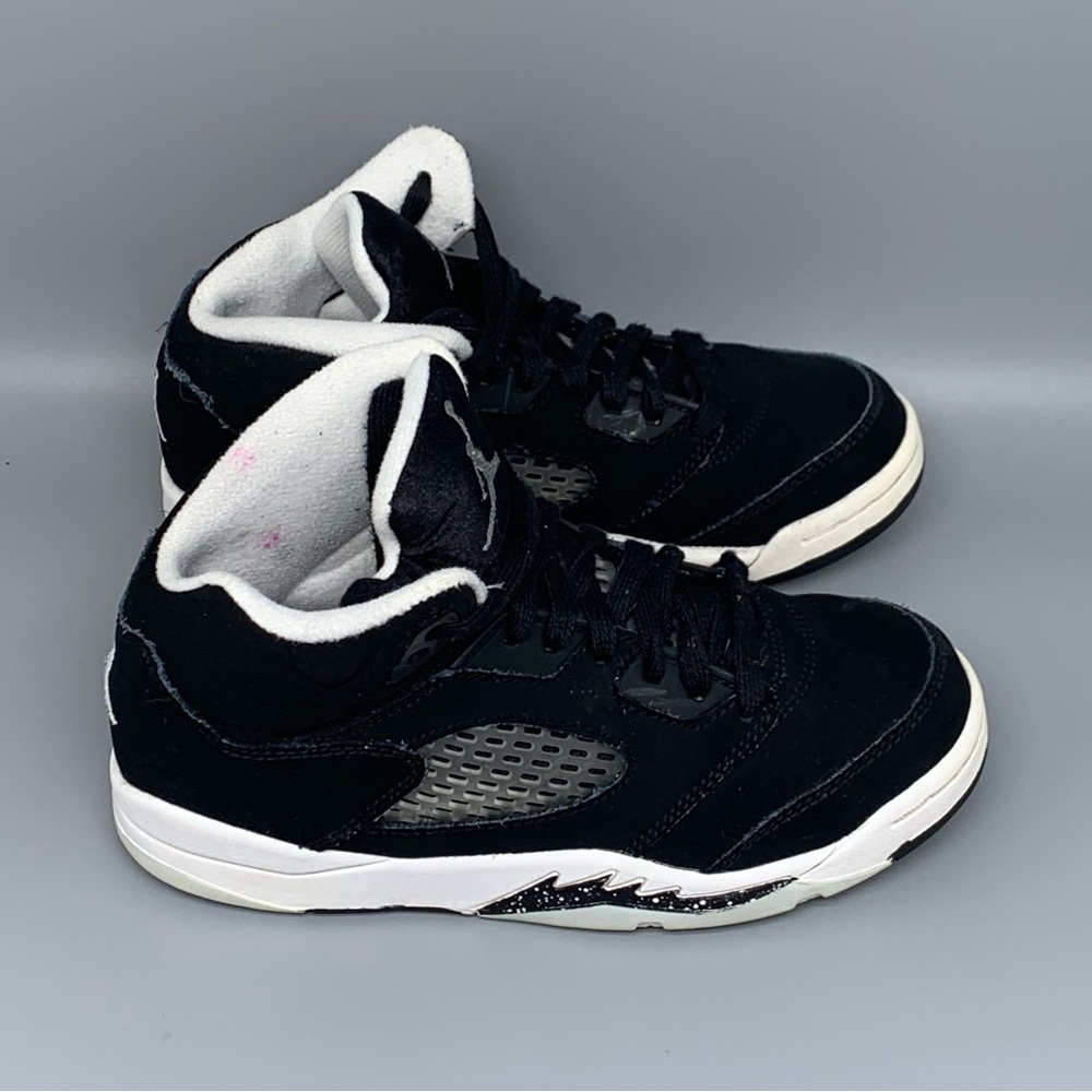 Jordan 5 Retro Moonlight Basketball Shoes Youth‎ Sz 1Y